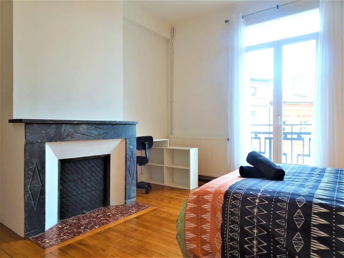 Chambre Privee Et Spacieuse Au Sein D'Un Logement Partage - Central, Quartier Villebourbon - 3 Chambres Doubles - 2 Balcons - Places De Stationnements Gratuites - 5 Min A Pied Gare Et Hypercentre Montauban Eksteriør bilde